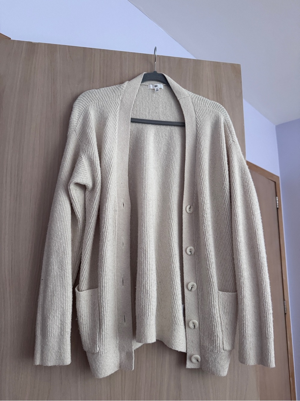 bp Cream Button-Front Women's Cardigan
